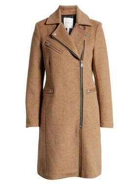 Avec Les Filles Camel Trench Coat